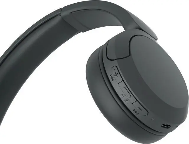 Alt view image 6 of 7 - WH-CH520 Compact Easy Carrying Wireless On-Ear Headphones (Black) | Up to 50 hours, Bluetooth, Quick charging