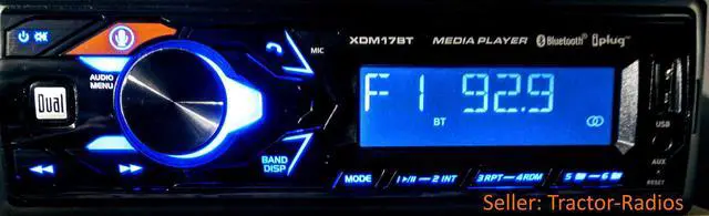 Alt view image 4 of 6 - Direct Connect Plug & Play Kubota Tractor Radio Google Siri Bluetooth LX2610 LX RTV-1100 B2650 RTV-X1100C