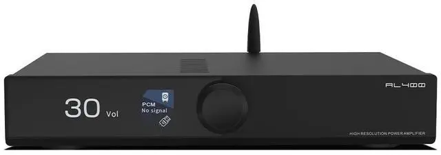 Main image of SMSL AL400 DAC,Power Amplifier,Phono Power Amp,TPA3255 Amp CS43131 Chip,4-Stage Low-Pass/5 Filter Modes Compatible with MM/MC Phono Cartridges Full MQA DAC Support DSD Professional EQ/eARC(Black)
