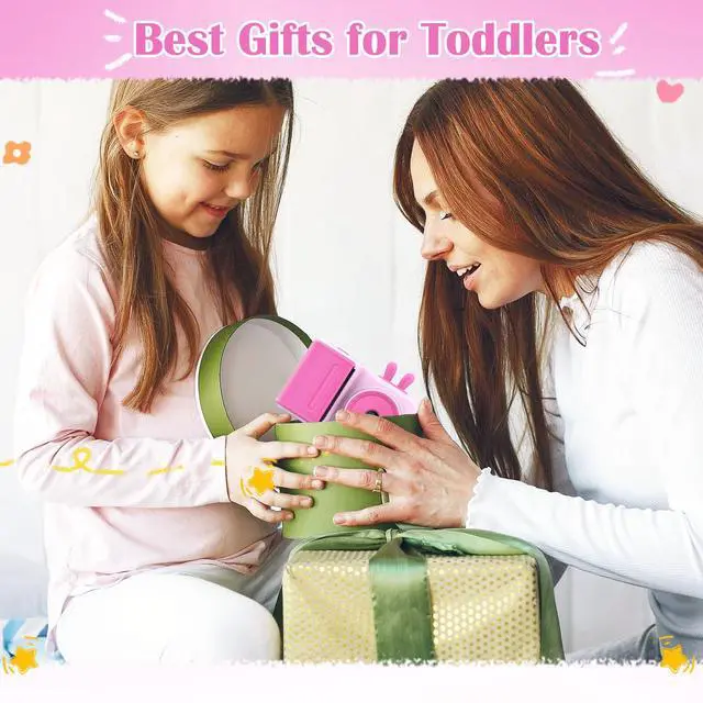 Alt view image 7 of 7 - Kids Camera Instant Print, Camera for Kids with Printable Photos, Toddler Camera Toys for Children Ages 3-14, Digital Camera Birthday Gifts for Girls (Pink)