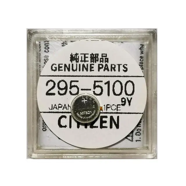 Alt view image 6 of 7 - 295-5100 Battery,Compatible with Panasonic Battery for Replacement for Citizen Eco Drive Watch Capacitor 295-5100 MT621 BP10, E000, E001, E010, E011