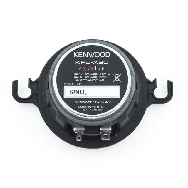 Alt view image 2 of 7 - eXcelon KFC-X2C 2.5-Inch Mid Range Factory Replacement Car Speakers, 120 Watts Max Power (Pair)