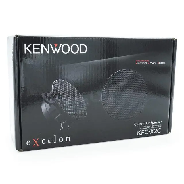Alt view image 5 of 7 - eXcelon KFC-X2C 2.5-Inch Mid Range Factory Replacement Car Speakers, 120 Watts Max Power (Pair)