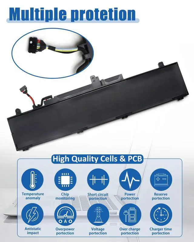 Alt view image 5 of 7 - 47Wh L22B3PG4 L22M3PG4 Battery Replacement for Lenovo ThinkPad E14 Gen 5 Gen 6,ThinkPad E16 Gen 1 Gen 2 Series Notebook L22D3PG4 L22X3PG4 L22L3PG5 L22B3PG5 L22D3PG5-11.31V 4156mAh
