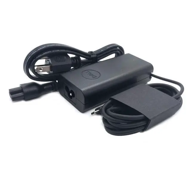 Alt view image 4 of 7 - Latitude Laptop Charger 65W Type C USB C AC Adapter Power Cord XPS 13 9315 9340,XPS 13 Plus 9320,XPS 14 9440, Black, HKA65NM200