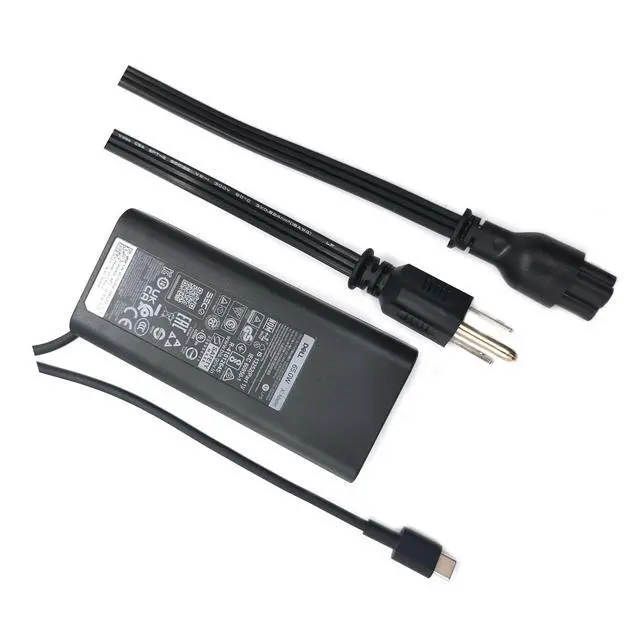 Alt view image 3 of 7 - Latitude Laptop Charger 65W Type C USB C AC Adapter Power Cord XPS 13 9315 9340,XPS 13 Plus 9320,XPS 14 9440, Black, HKA65NM200