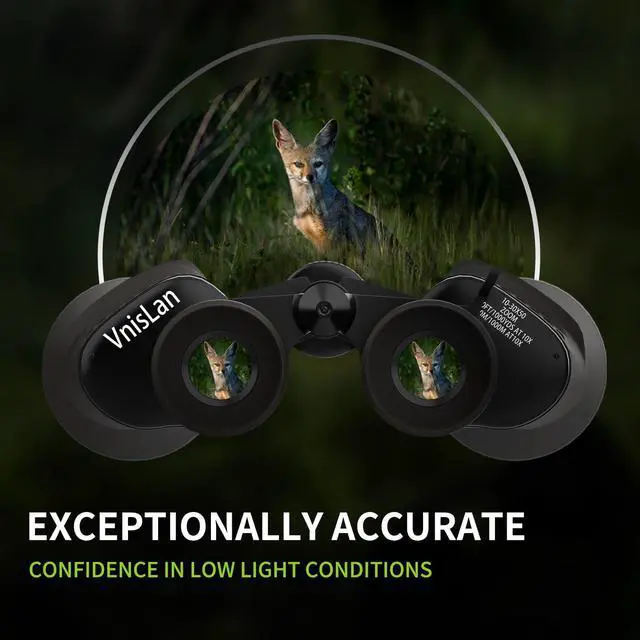 Alt view image 6 of 7 - 10-30x50 HD Zoom Binoculars for Adults with High-Powered & Image Stabilization - Waterproof, Clear Low-Light Vision Binos for Bird Watching, Hunting, Travel, Cruise Ship Use