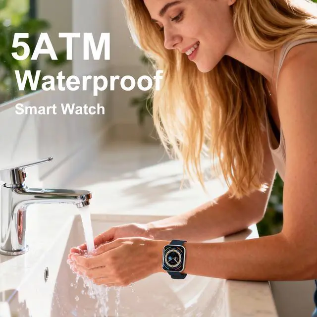 Alt view image 3 of 6 - Ultra-Thin Aluminum Smart Watches for Women iPhone/Android/Samsung Answer/Make Call Waterproof Slim Small Best Ladies Smart Watches 1.85 AMOLED Screen Heart Rate/Sleep/Spo2 Monitor 110+ Sport Modes