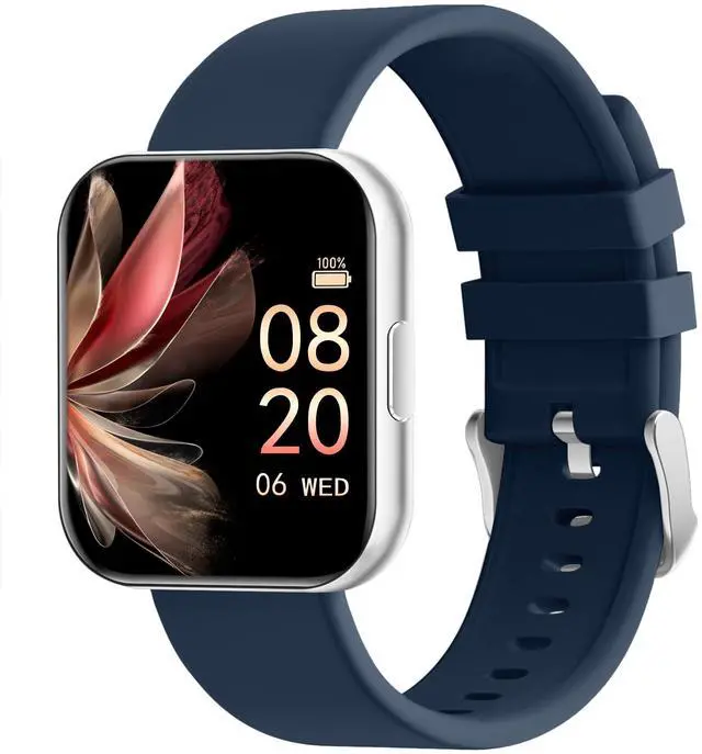 Main image of Ultra-Thin Aluminum Smart Watches for Women iPhone/Android/Samsung Answer/Make Call Waterproof Slim Small Best Ladies Smart Watches 1.85 AMOLED Screen Heart Rate/Sleep/Spo2 Monitor 110+ Sport Modes