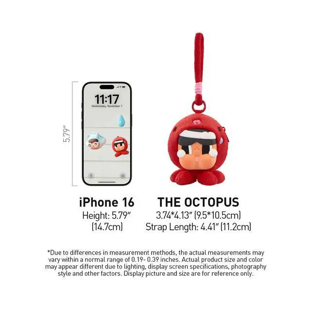 Alt view image 6 of 7 - Crybaby Cry Me an Ocean Series Earphone Bag, Blind Box Portable Earbuds Case for Apple, Samsung, JBL, Headphone Earbud Protective Carrying Case Bag, Single Box