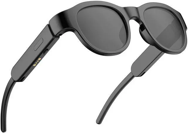 Main image of Smart Glasses for Kids, Polarized Sunglasses with Bluetooth Speaker, Athletic/Outdoor UV Protection and Voice Control, Kids Ages 6-12 (Grey Lens)
