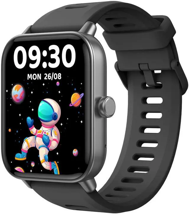 Main image of Kids Smart Watch, Kids Watch No Phone Needed Heart Rate & Sleep Tracker, Stress & SpO2 Monitor, 1.8" Fitness Tracker Step Counter, Alarm Clock, Games, Swimming Watch for Boys Girls Teens Aged 5+