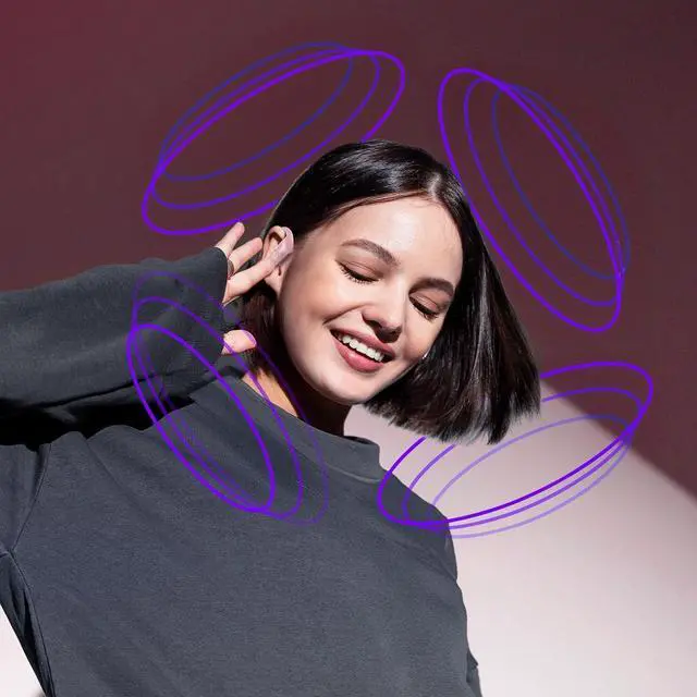 Alt view image 7 of 7 - Active Noise Cancelling Wireless Earbuds Bluetooth Headphones Ear Buds 96Hrs Playback Clear Call Waterproof Earphones with Ear Hook Microphones for Sport Running Pink