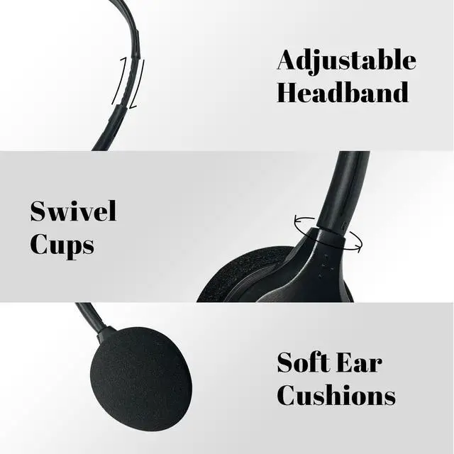 Alt view image 2 of 7 - 30 Pack Class Set Headphones for Kids Students School Classroom Bulk Earphones Adjustable with 3.5 mm Jack for Library Children Adults(006 Black)