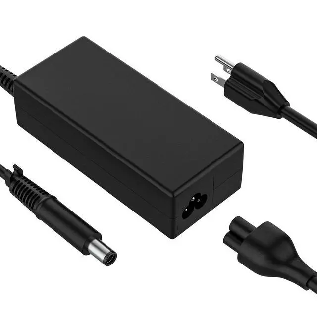 Alt view image 2 of 7 - 90W 19V 4.74A AC Charger Compatible with HP 22-c0073w 22-df0003w All-in-One Desktop 609940-001 Laptop Power Supply Adapter (7.4mm×5.0mm)