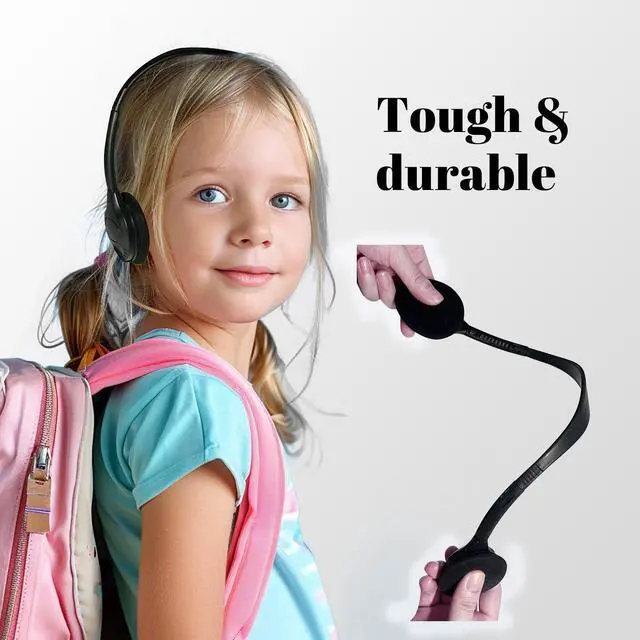 Alt view image 7 of 7 - 30 Pack Class Set Headphones for Kids Students School Classroom Bulk Earphones Adjustable with 3.5 mm Jack for Library Children Adults(006 Black)