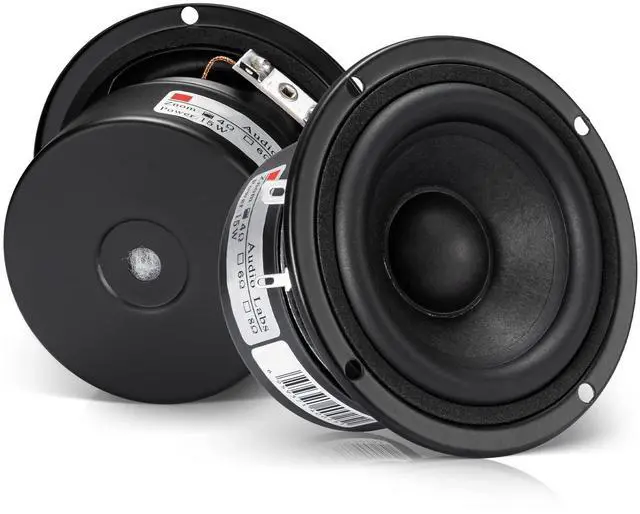 Main image of 3 inch Tweeter Speakers HiFi Full Range Woofer Loudspeaker, 2 PCS 4 Ohm Anti-Magnetic Speakers for 2.0/2.1 Boom Box Satellites Speaker DIY (4)