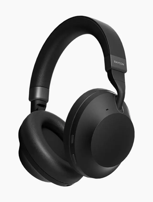 Main image of Pro Bluetooth Headphones - Premium Over The Ear Headphones, Hybrid Active Noise Cancelling Wireless Headphones + Awareness Mode, Bluetooth Headset with Mic, 60 Hours of Battery Life (Black)
