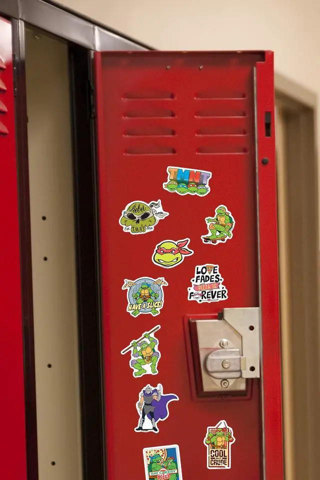 Alt view image 6 of 6 - TMNT Teenage Mutant Ninja Turtles 50CT Sticker, Indoor/Outdoor, Set of 50