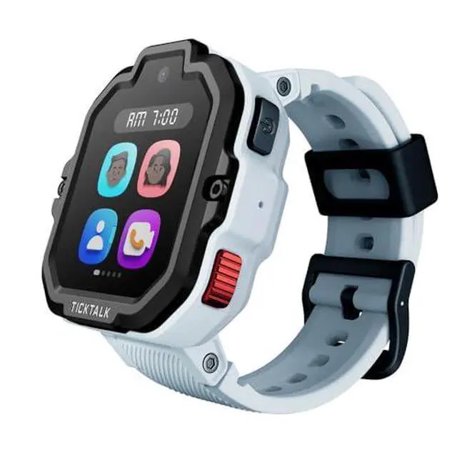 Alt view image 2 of 4 - 5 Cellular Kids Smart Watch (AT&T's Network) with GPS Tracker & Video Calling, Power Base and Tempered Glass Screen Protectors (2 per Pack) Bundle - Smart Watch for Kids with Parent Apps