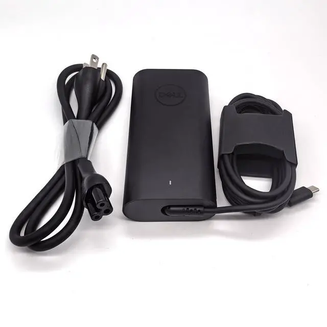 Alt view image 2 of 7 - 100W Laptop Charger USB C Type C GAN AC Adapter, XPS 14 9440 AC Charger, Latitude 9440 AC Adapter, Black, DA100PM220