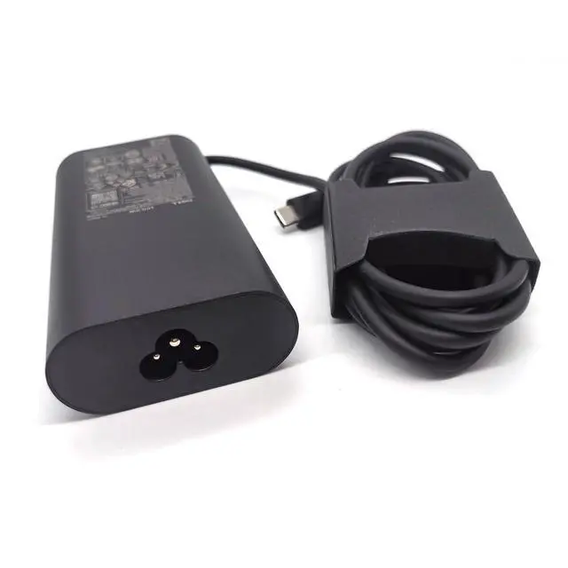 Alt view image 6 of 7 - 100W Laptop Charger USB C Type C GAN AC Adapter, XPS 14 9440 AC Charger, Latitude 9440 AC Adapter, Black, DA100PM220