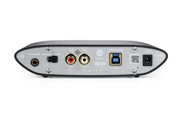 Alt view image 2 of 7 - Zen DAC V2 | Desktop Digital Analog Converter with USB 3.0 B Input only/Outputs: 6.3mm Unbalanced / 4.4mm Balanced/RCA - MQA DECODER - Audio System Upgrade (Unit only)
