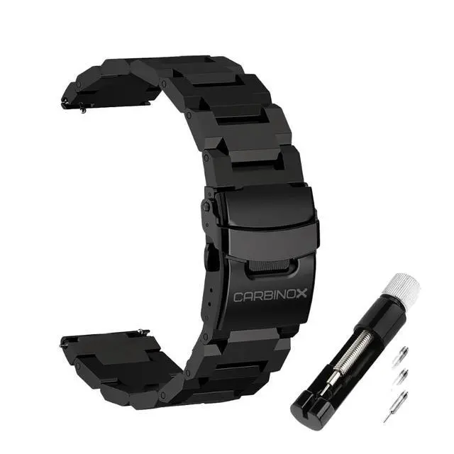 Alt view image 6 of 7 - Vortex Smart Watch with Metal Band, Charger, Tempered Glass (2 Pack), Straps Rugged Fitness Tracker IP69K Waterproof Compatible with Android and iOS Phone, 14 Days of Battery Military Durable
