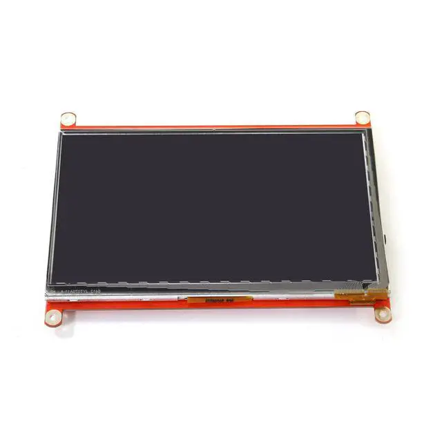 Alt view image 3 of 7 - Raspberry Pi Screen 7inch Monitor IPS 1024x600 HDMI Capacative 7'' Touch Screen Monitors Compatible with 3B+/3/2 B/B+/ Banana Pi Windows10/8.1/8/7 Driver Free 5-Point Raspberry pi Display
