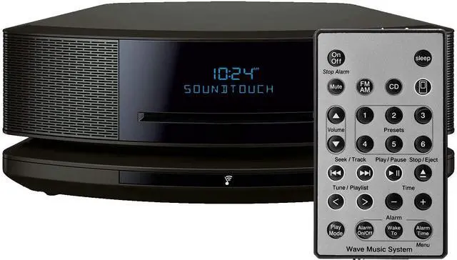 Alt view image 4 of 7 - Replacement Remote Control for Bose Wave Sound Touch Music Radio System I II III IV - Without Battery Silver Color