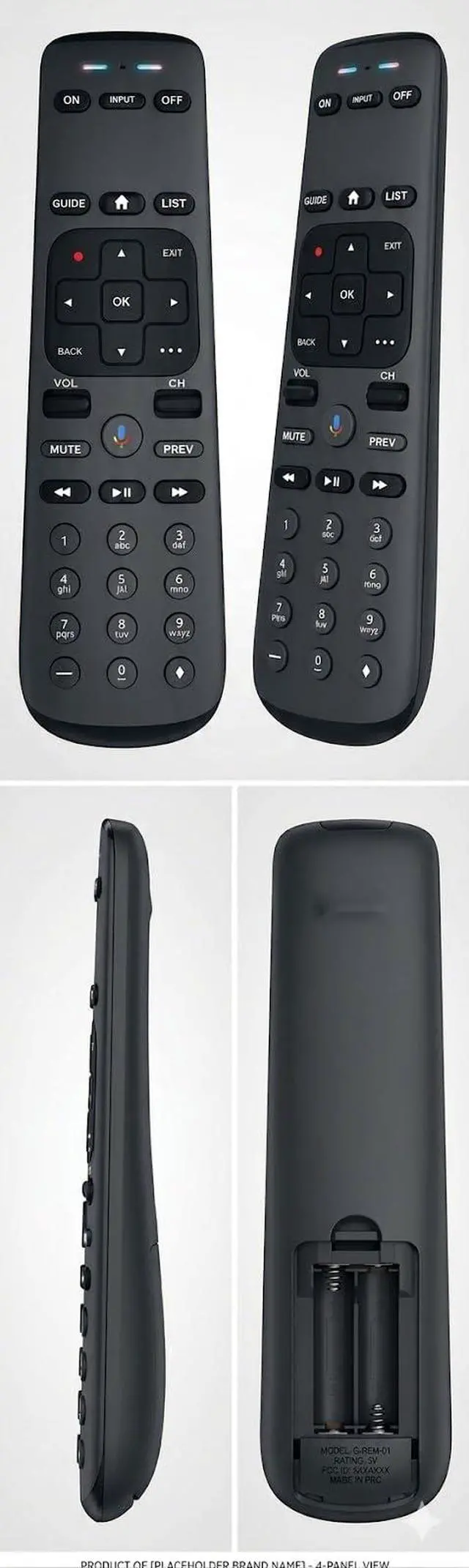 Alt view image 4 of 5 - RC82V Remote Control Replacement for DIRECTV Gemini, Gemini Air & Stream, Voice Remote with Bluetooth & Google Assistant, Works with C71KW-200 & C71KW-400 Models