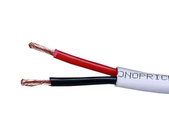 Alt view image 2 of 7 - 103844 250ft 12AWG CL2 Rated 2-Conductor Loud Speaker Cable (for In-Wall Installation), White