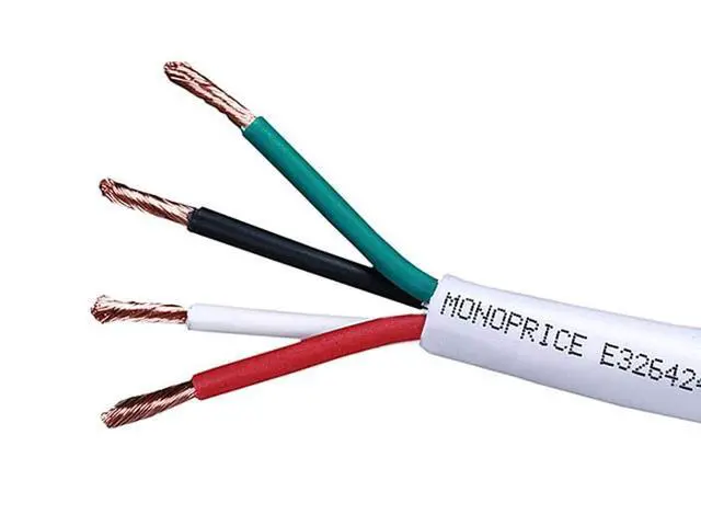 Alt view image 7 of 7 - 103844 250ft 12AWG CL2 Rated 2-Conductor Loud Speaker Cable (for In-Wall Installation), White
