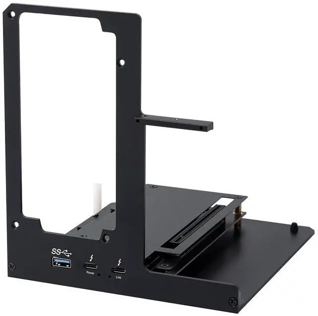 Main image of External eGPU Dock, 2* Thunderbolt 4/3 USB4 Port, 85W PD | eGPU Dock for Mini PCs, Laptops and Gaming Handhelds | Compatible with NVIDIA/AMD PCIe,ATX Power Supply | Windows 10/11
