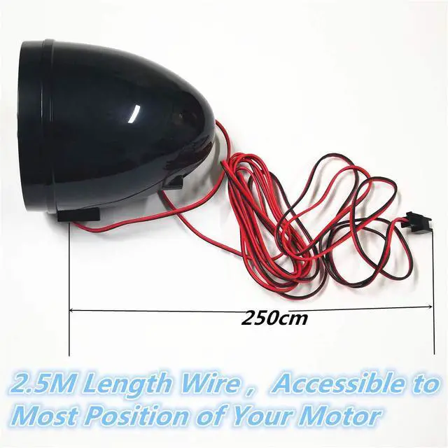 Alt view image 7 of 7 - 12V 4 Channel UTV ATV Golf Cart Motorcycle Weatherproof Bluetooth Speakers MP3 Music Player Sound Audio Stereo Amplifier System AUX in USB SD FM Radio Motorbike Speaker