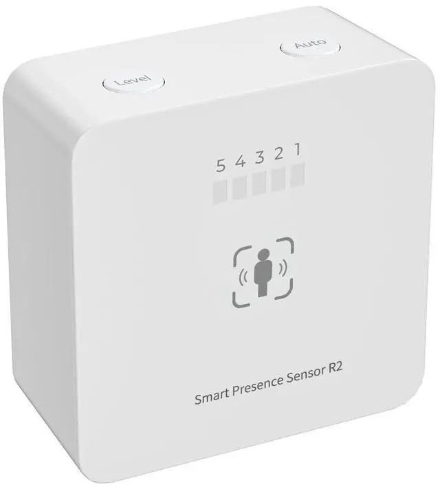 Main image of Presence Sensor R2,24GHz mmWave Radar,Adjustable Sensitivity,Zigbee Hub Required,Battery Powered,Support Home Assistant,SmartThings,Homey or Echo Devices with Built-in Zigbee hub