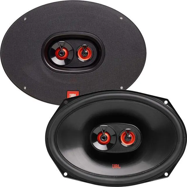 Main image of Club 9632 - 6 x 9 Three-way car audio speaker, Black