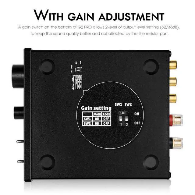 Alt view image 6 of 7 - G2 PRO TPA3255 Hi-Fi 300W Subwoofer Power Amplifier Mono Channel Class D SUB Audio Amp