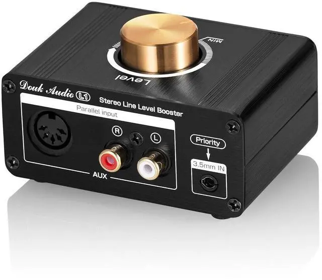 Main image of L1 Mini Stereo Line Level Booster Amplifier Audio Preamp with 20dB Gain and Volume Control