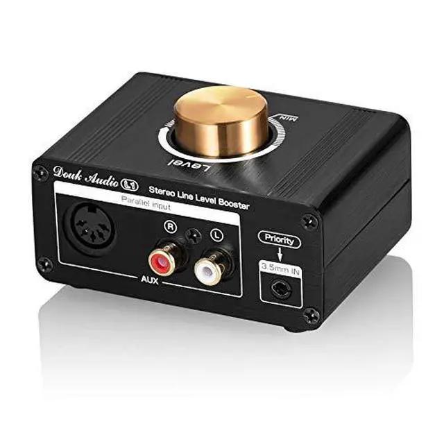 Alt view image 2 of 7 - L1 Mini Stereo Line Level Booster Amplifier Audio Preamp with 20dB Gain and Volume Control