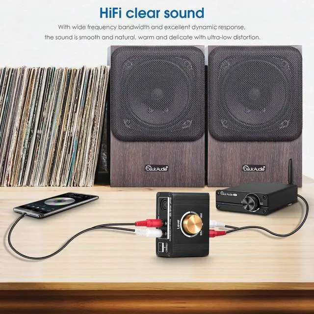 Alt view image 5 of 7 - L1 Mini Stereo Line Level Booster Amplifier Audio Preamp with 20dB Gain and Volume Control