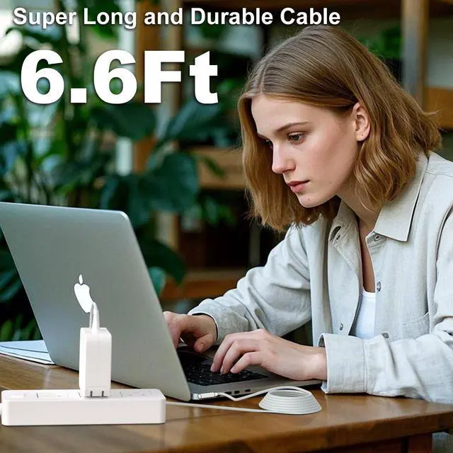 Alt view image 7 of 7 - 60W L-Tip Charger Compatible with Mac Book Pro 13" Before Mid 2012 | MagSafe 1 Charger Power Adapter for old Ma Book Pro 13" A1278 A1181 A1342 A1370 A1369 Before Mid 2012 Models