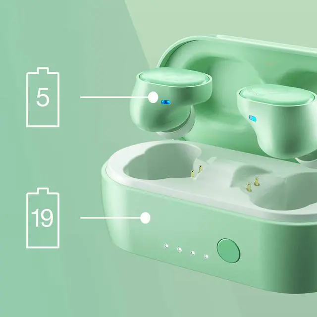 Alt view image 5 of 7 - Sesh Evo in-Ear Wireless Earbuds - Mint
