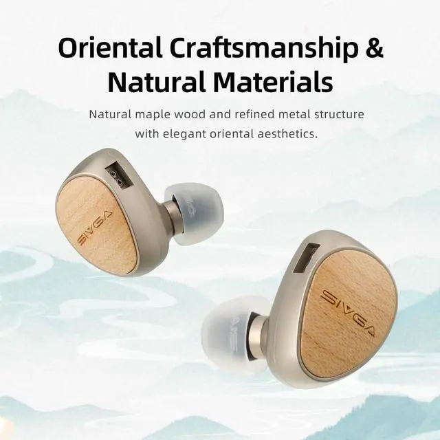 Alt view image 5 of 6 - Que Plated Beryllium Dynamic Diaphragm Wired Earbuds QUE | 10mm magnet dynamic driver, zinc alloy housing deliver pure, hi-fi sound quality