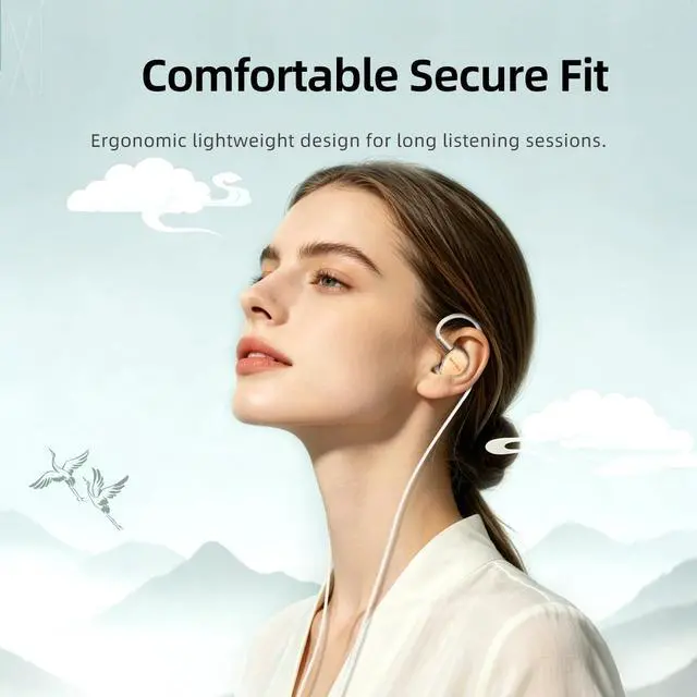 Alt view image 6 of 6 - Que Plated Beryllium Dynamic Diaphragm Wired Earbuds QUE | 10mm magnet dynamic driver, zinc alloy housing deliver pure, hi-fi sound quality