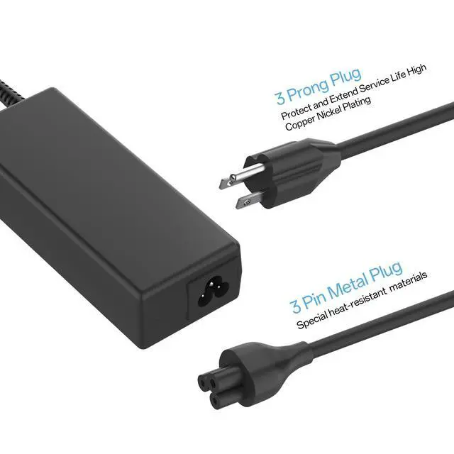 Alt view image 4 of 7 - 90W 4.74A AC Adapter Fit for HP L40098-001 All-in-One Desk 22 24 27 G1 ProDesk 400 600 G1 G2 G3 G4 G5 G6 Desktop Mini PC EliteDesk 800 G2 G3 G4 G6 G8 Power Supply