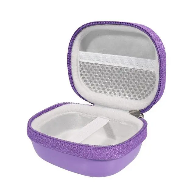 Alt view image 4 of 5 - Case for King Lucky i121 Clip on Earbuds Open Ear 5.4 Headphones (Purple)