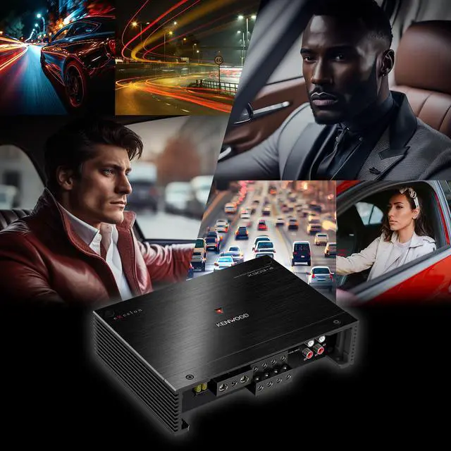 Alt view image 3 of 5 - eXcelon X303-4 Class D 4-Channel Power Amplifier High-Performance 600W Compact Amp with Adjustable Controls, Superior Sound Clarity, and Advanced Protection