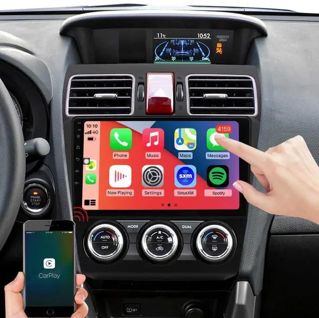 Main image of QLED Screen 8-Core CPU Radio Upgrade for Subaru XV Crosstrek 2013 2014,Impreza 2012 2013 2014,Forester 2014 2015,CarPlay Android Auto Ready,Steering Wheel Control,Free Camera