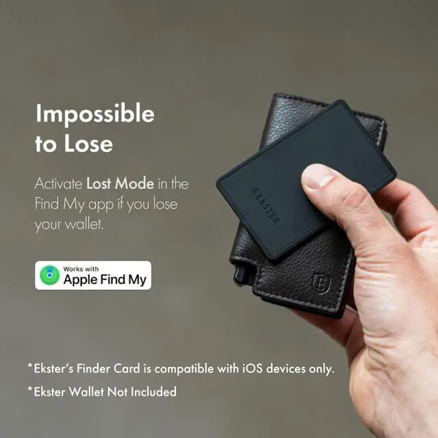 Alt view image 5 of 7 - Finder Card,Wallet Tracker Card,Rechargeable Bluetooth Tracking Card | Works with Apple Find My Wallet, Slim Wallet Locator - Credit Card-Sized Wallet Finder for Wallets, Bags & Gear